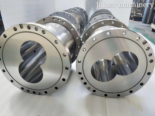 Thùng trục vít chia đôi Kurimoto 125 Bộ phận máy đùn Chống ăn mòn 316L