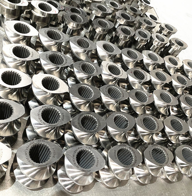 Linh kiện máy đùn trục vít đôi SUS440C hạng nhất của Đức Các bộ phận trục vít