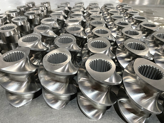 Linh kiện máy đùn trục vít đôi SUS440C hạng nhất của Đức Các bộ phận trục vít