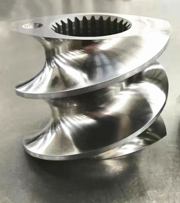 Các bộ phận máy đùn trục vít đôi SUS440C tiêu chuẩn Các bộ phận trục vít
