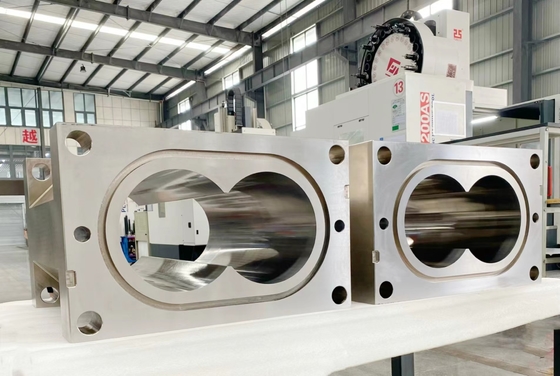 Phụ tùng máy nhựa SK300 Thùng vít cho nhà máy hóa dầu