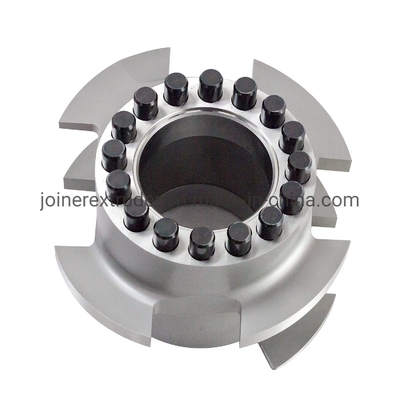 Buhler 155 Twin Screw Extruder Screws Barrels cho ngành công nghiệp thực phẩm bơm