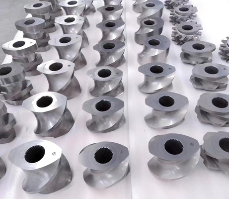 WR15E chống mài xát Twin Screw Shafts Diameter 10-120mm HRC44 Khó khăn cho ngành công nghiệp thực phẩm