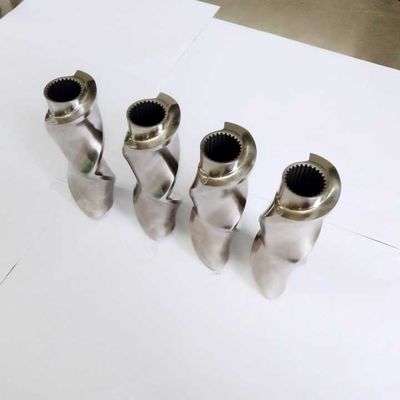 70 Ba khối nhào bằng máy bay, phần tử máy đùn trục vít đôi Kích thước nhỏ gọn