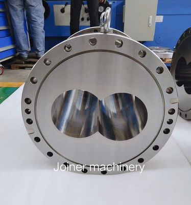 Chống mài mòn bền Máy đùn trục vít đôi Xi lanh cho ngành thức ăn chăn nuôi thực phẩm