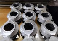 JSW Twin Screw Extruder TEX65 Chuyển các yếu tố vít cho sợi thủy tinh PVC và nylon