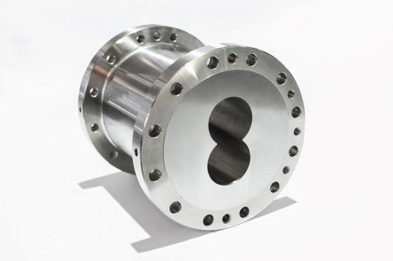 Chống mài mòn bền Máy đùn trục vít đôi Xi lanh cho ngành thức ăn chăn nuôi thực phẩm