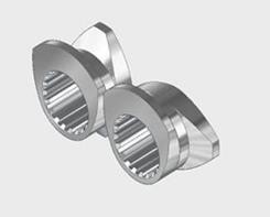 Phụ tùng máy đùn khối nhào cho máy đùn trục vít đôi Keya Series