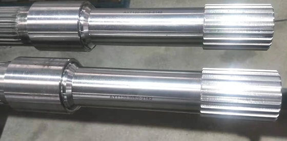 40CrNiMoA vật liệu Extruder Shafts với hệ thống làm mát cho ngành công nghiệp thực phẩm bơm bởi Joiner