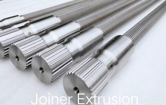 Twin Screw Involute Spline Extruder Shafts Model 120 cho ngành công nghiệp thực phẩm vật nuôi