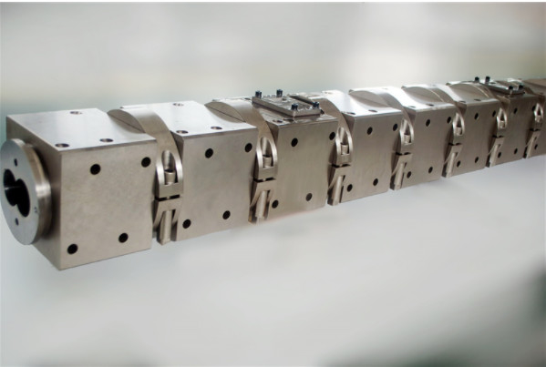Các thùng vít chống mòn cao cho 320 Twin Screw Extruder Công nghệ làm việc cho thực phẩm thổi