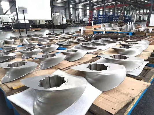 Nitriding Steel 170 PP Products Screw Extruder Screw Segments Cho Công nghiệp Nhựa