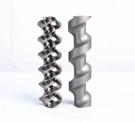 Xe buýt trộn và nấu chảy các yếu tố vít Twin Extruder Chiếc máy phụ tùng cho thực phẩm thổi