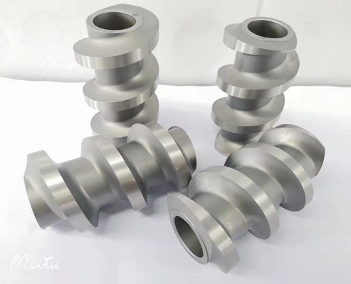 Các bộ phận máy ép vít Pelletizer CNC Machining Screw Segments