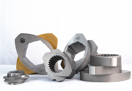 Mô hình 70 Involute Spline Extruders Machine Parts Kneading Blocks Các thành phần vít