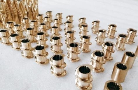 Đánh bóng nhôm đồng Twin Screw Extruder Phần 2 Vũ khí hút bụi