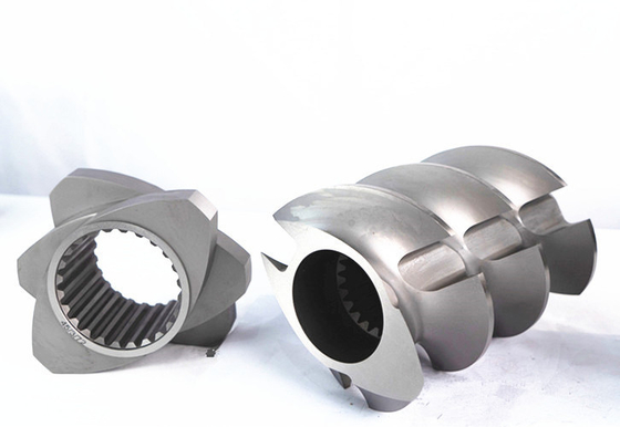 CTE Double Extruder 2 Thansfer bay 3 Các phần tử vít bay cho ngành hóa dầu