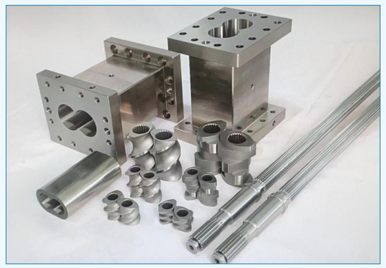 Buss liên tục trộn và nấu chảy các yếu tố vít nhựa Extruder bộ phận máy