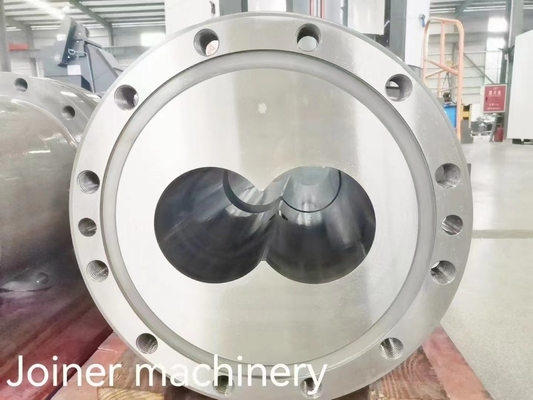 Các thùng vít bằng thép hợp kim được làm mát bằng nước và kết hợp xi lanh cho ngành công nghiệp thực phẩm vật nuôi