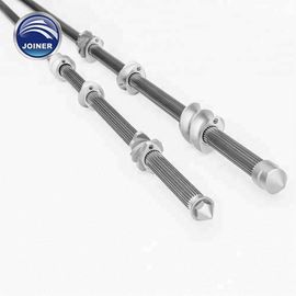 Co - Rotating Plastic Pelletizer Cold Rolling Shaft For Twin Screw Extruder