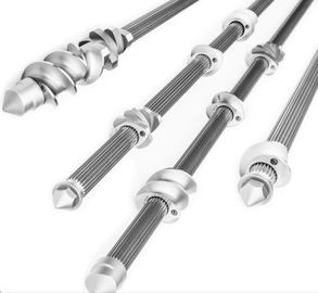 Khả năng chịu mài mòn Twin Máy đùn trục vít PM HIP Vật liệu Involute Trục vít Spline