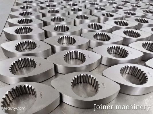 Các phần tử trục vít của máy đùn thép JSW cho các sản phẩm PPE trong hóa dầu