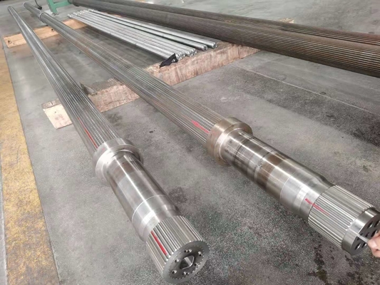 Mô-men xoắn cao Maris -223 Trục trục vít kép Cán nguội Vật liệu cứng trước