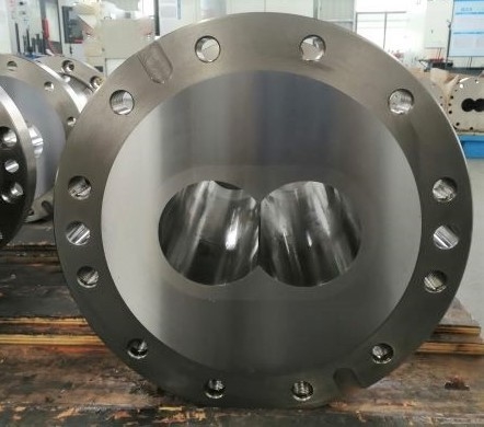 Máy gia công CNC Máy đùn trục vít đôi tròn chính xác Thùng loại đóng và mở