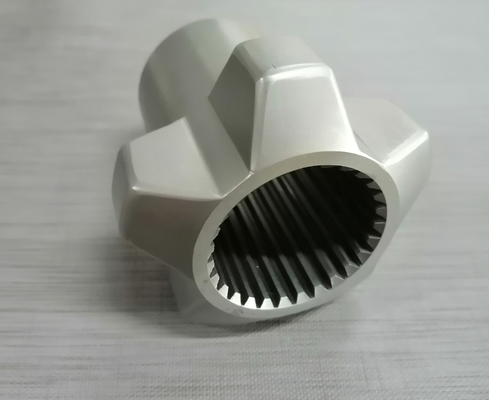 Được chứng nhận TEX120 Chống mài mòn Linh kiện máy đùn trục vít đôi Phần tử vít hình sao
