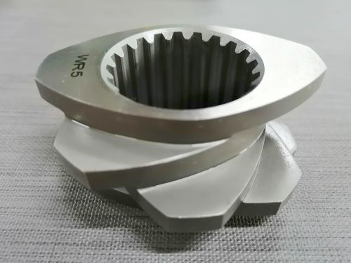 280 Nitriding Steel Double Pelletizer Screw Elements cho ngành hóa dầu