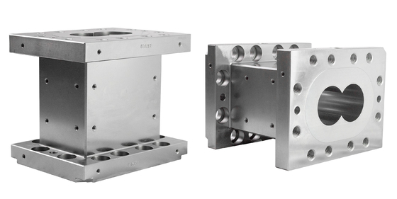Máy gia công CNC chính xác bền bỉ Bộ phận máy đùn đôi Máy xylanh thùng