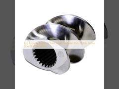 Vật liệu thân thiện với môi trường Bộ phận máy đùn trục vít đôi TEX65 Vít Khả năng gia công tốt