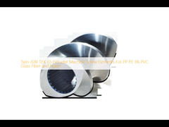 Các bộ phận trục vít của máy đùn đôi JSW TEX 65 cho PP PE PA Sợi thủy tinh PVC và nylon