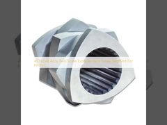 45 Nickel Alloy Twin Screw Extruder Parts Screw Segment For PP PVC