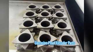 Bộ phận máy đùn trục vít đôi Khả năng chống ăn mòn cao