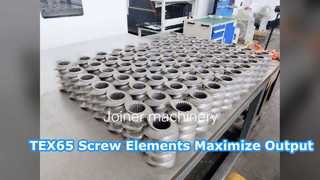 Các bộ phận trục vít TEX65 cho máy móc cao su nhựa